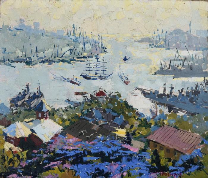 Zolotoy rog. 60х70cm. Oil on canvas. 1998