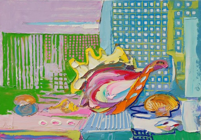 Ракушка. 70х100см. Холст, масло. 2013