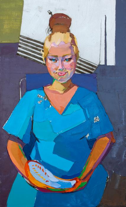 Pumpkin. 130х80cm. Oil on canvas. 2011