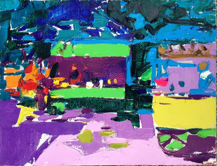 Fair. 40x50cm. Oil on canvas. 2013